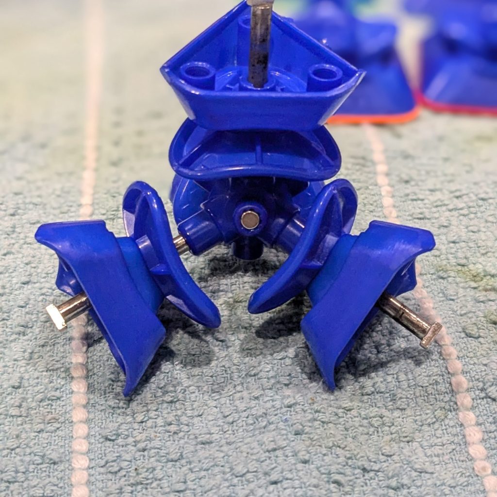 Gan Skewb blue internals